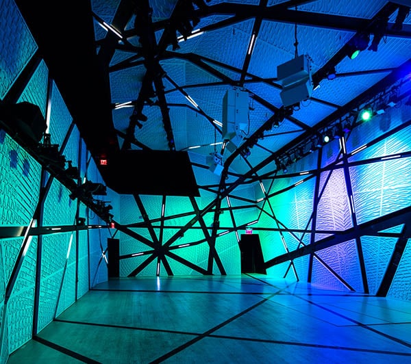 Main hall at National Sawdust Brooklyn New York